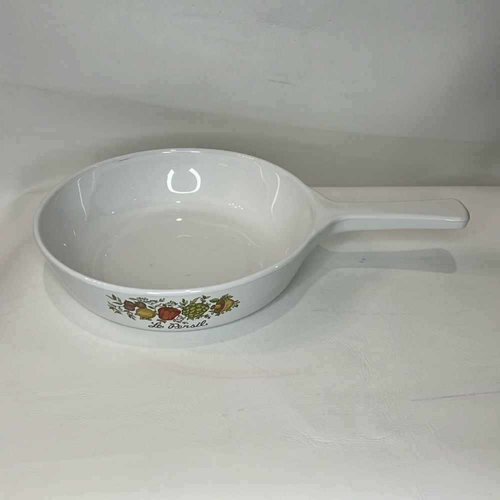 Corning Ware Spice of Life Skillet Saucepan P-83 6 1/2 Inches Round Skillet USA